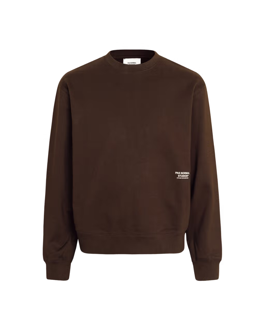 Pas Normal Studios //Off-Race Sweatshirt Light Brown