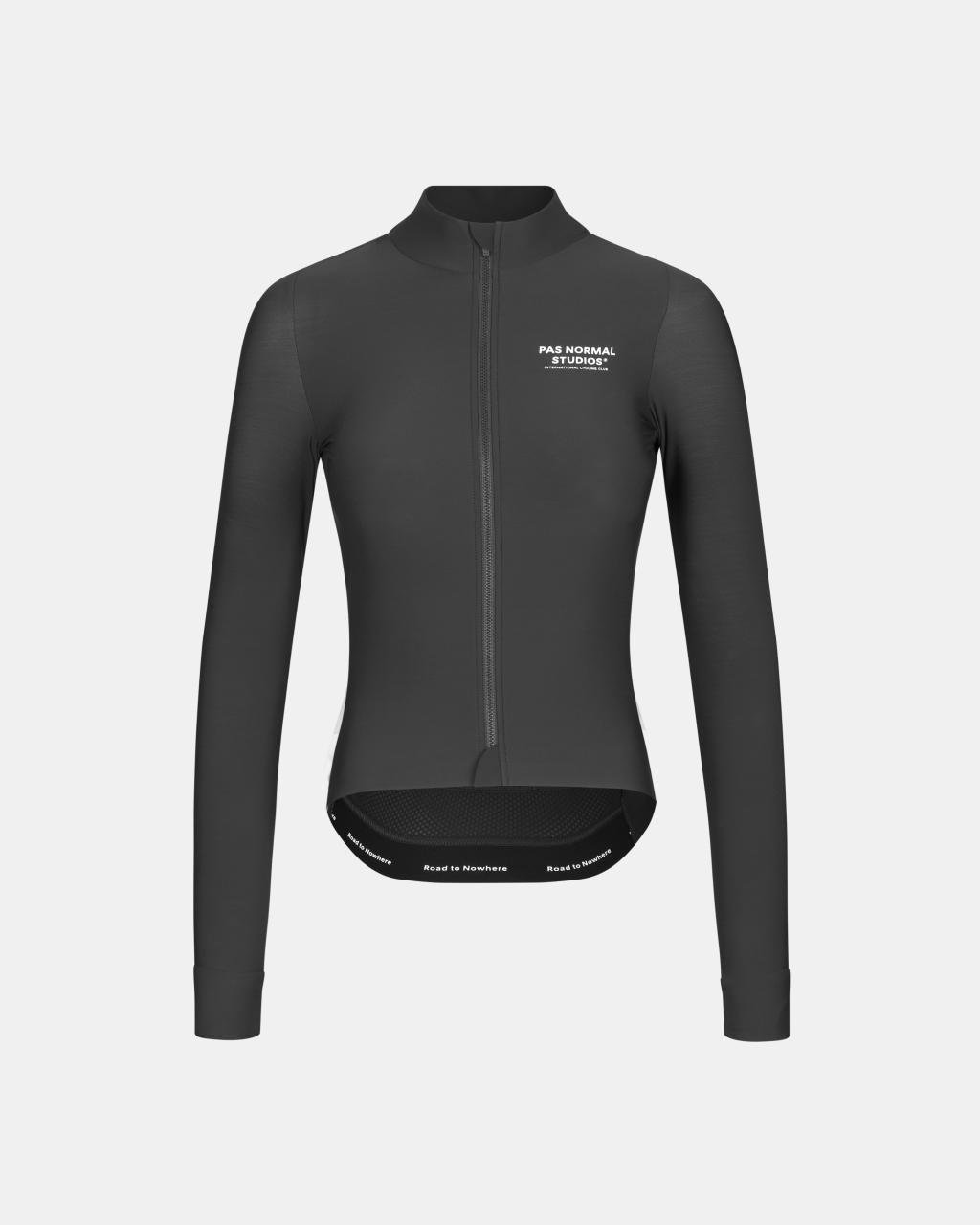 Women's Mechanism Long Sleeve Jersey - Black Pearl