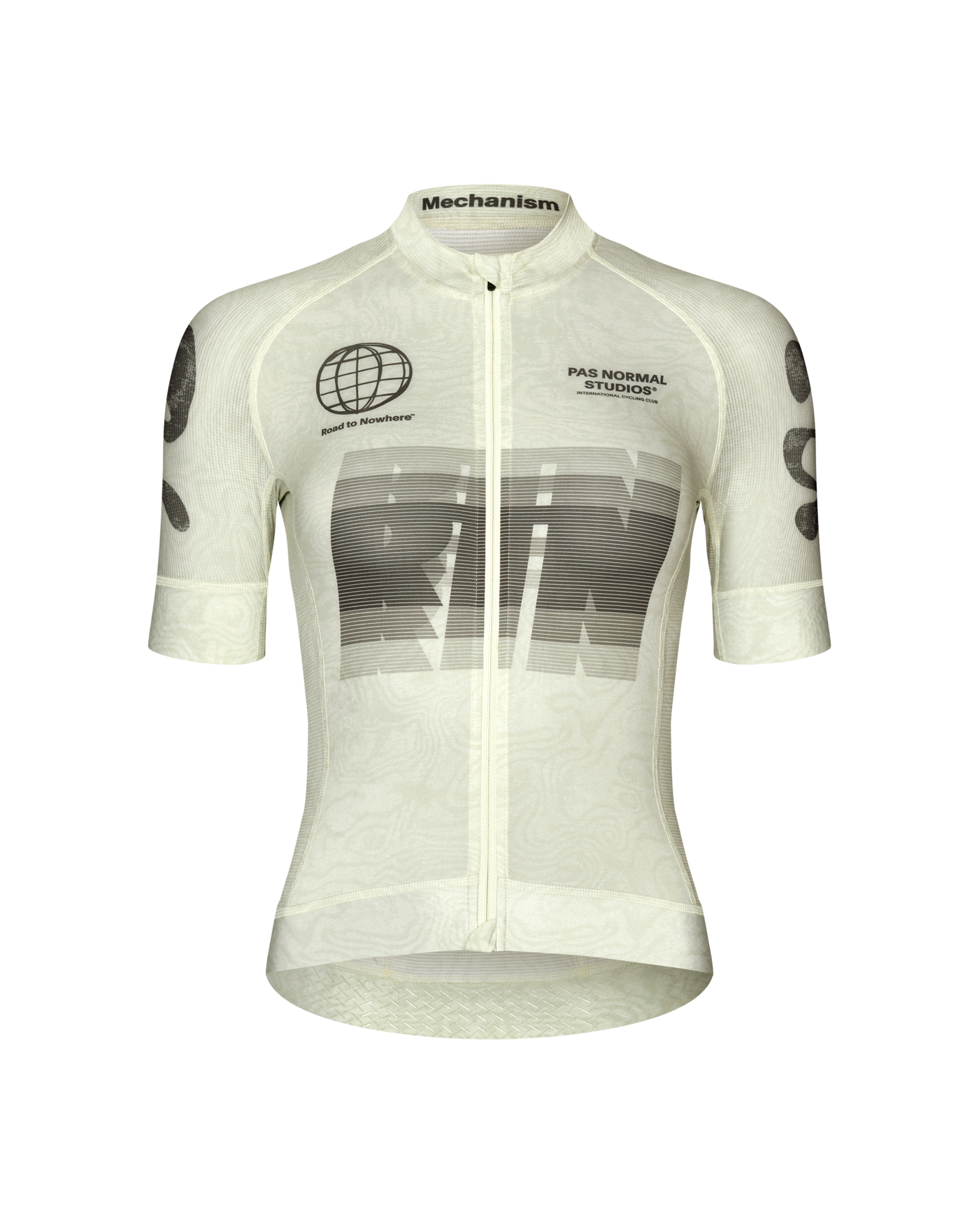 Women's Mechanism Logo Jersey - AOP RTN Off White