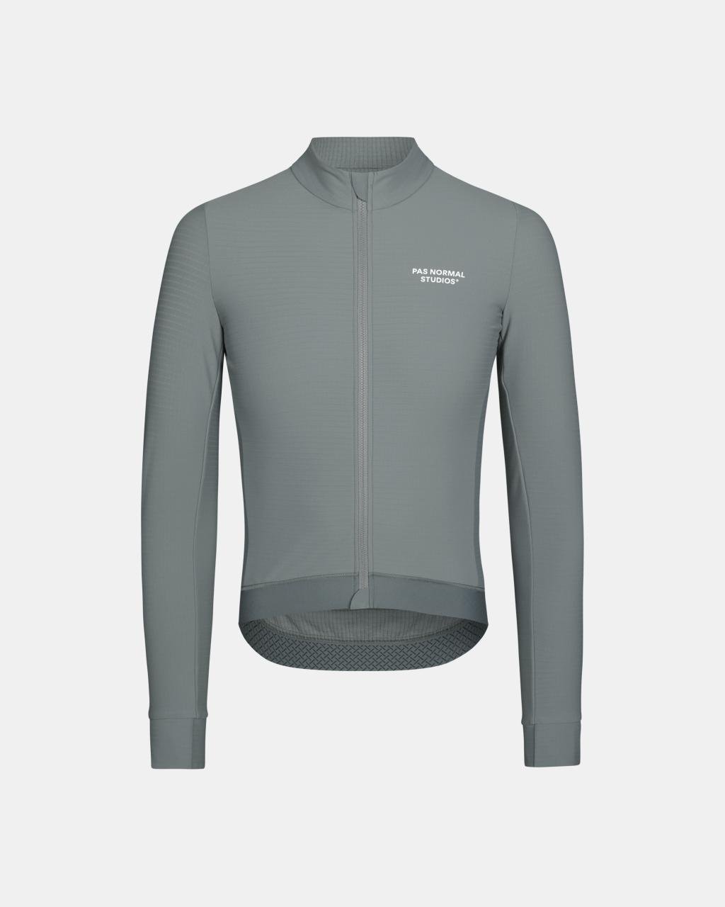 Men's Essential Long Sleeve Jersey - Grey Teal