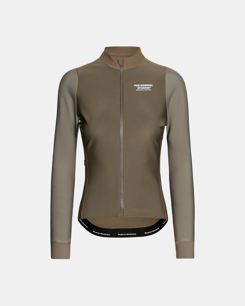 Women's Mechanism Thermal Long Sleeve Jersey - Earth / Dark Stone