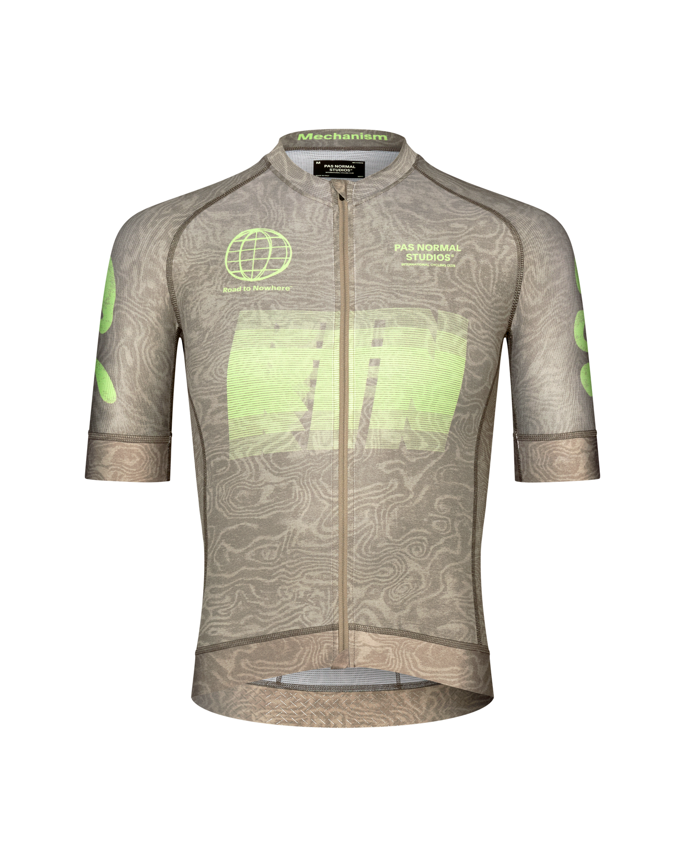 Men's Mechanism Logo Jersey - AOP RTN Earth