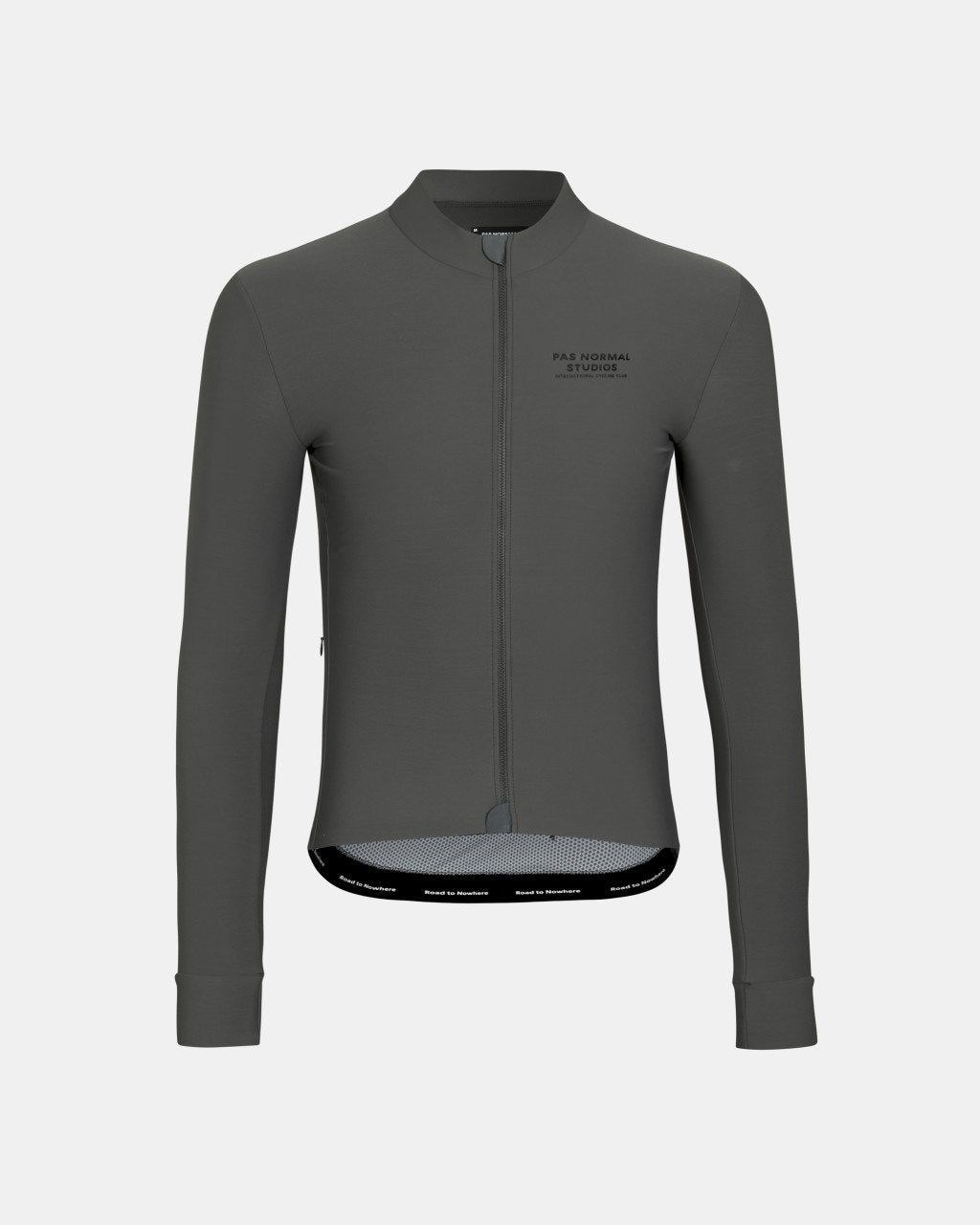 Men's Mechanism Long Sleeve Jersey - Dark Grey