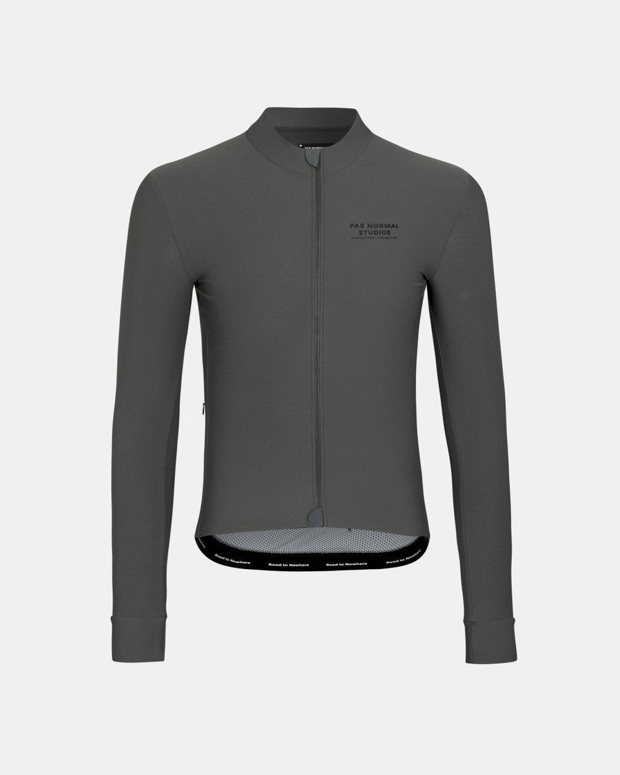 Men's Mechanism Long Sleeve Jersey - Dark Grey