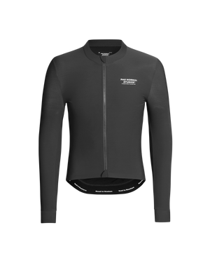 Men's Mechanism Long Sleeve Jersey - Black Pearl — 1