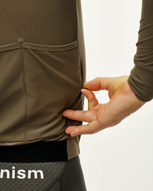 Men's Mechanism Long Sleeve Jersey - Mud — 5
