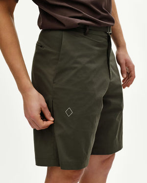 Pas Normal Studios //Men's Off-Race Light Tech Shorts Dark Grey — 5