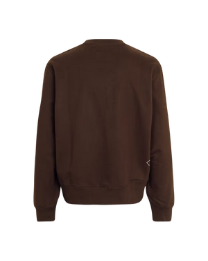 Pas Normal Studios //Off-Race Sweatshirt Light Brown — 2