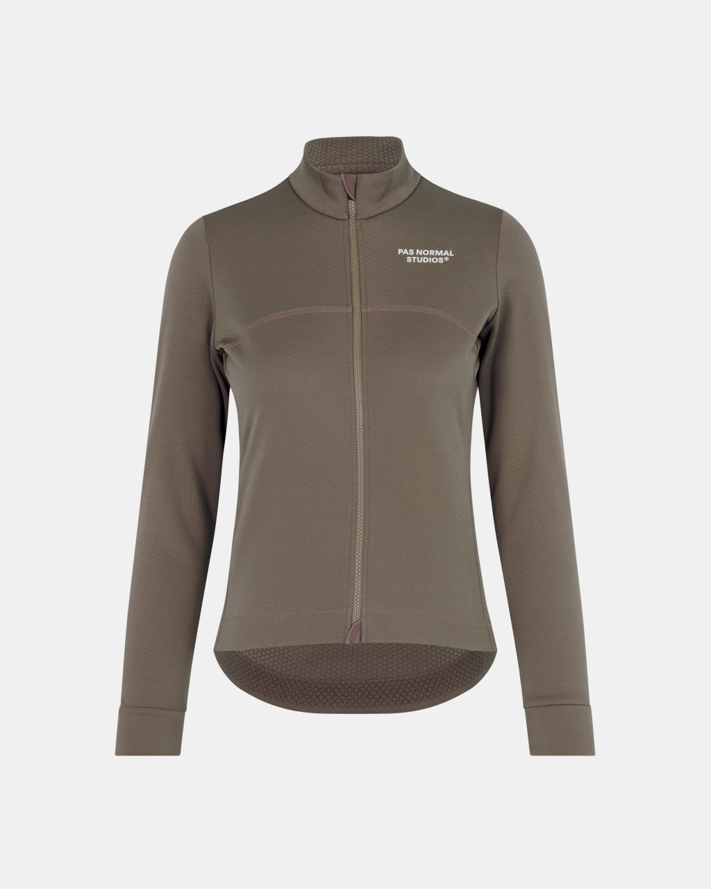 Women's Essential Thermal Long Sleeve Jersey - Ash Brown