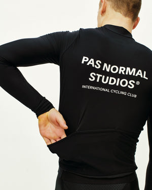 Men's Mechanism Long Sleeve Jersey - Black — 4