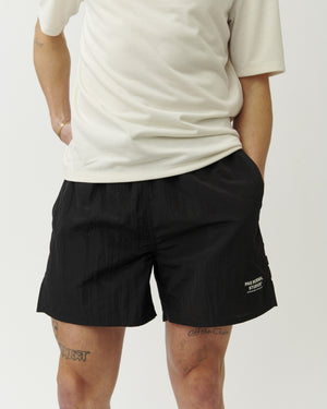 Pas Normal Studios Men's Off-Race Ripstop Shorts — Black — 2