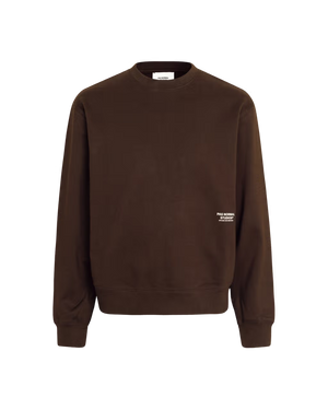 Pas Normal Studios //Off-Race Sweatshirt Light Brown — 1