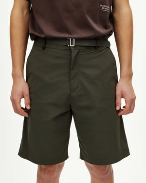Pas Normal Studios //Men's Off-Race Light Tech Shorts Dark Grey — 3