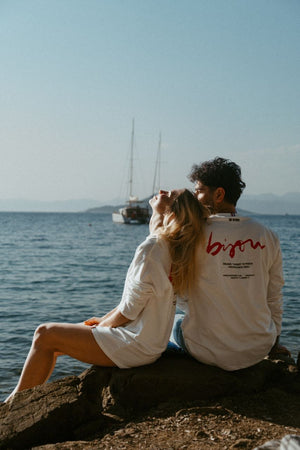 Not in Paris // Bisou Unisex Long Sleeves Tee — 5