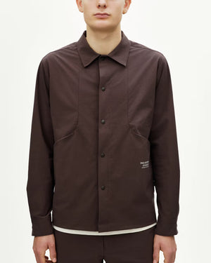 Pas Normal Studios //Off-Race Tech Overshirt Dark Purple — 3