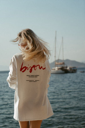 Not in Paris // Bisou Unisex Long Sleeves Tee — 4
