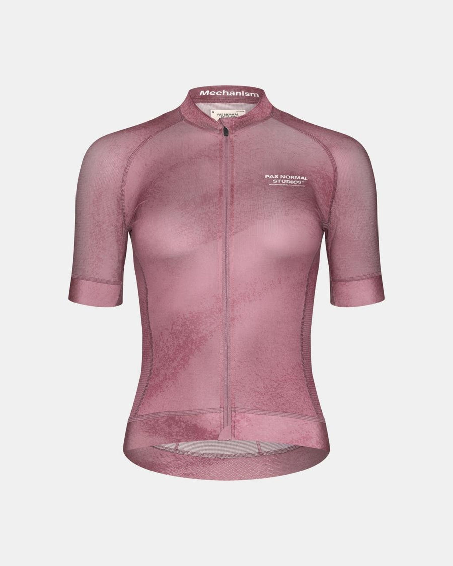 Women's Mechanism Jersey - AOP Dark Mauve