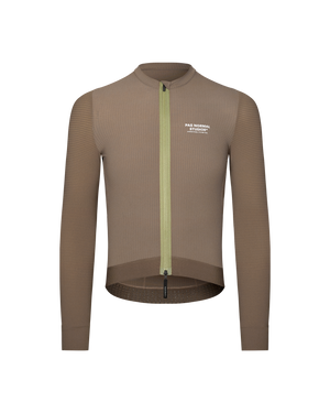 Men's Escapism Long Sleeve Jersey - Stone Brown — 1