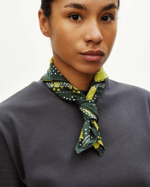 Pas Normal Studios //Off-Race Bandana Moss Green — 3