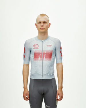 Men's Mechanism Logo Jersey - AOP RTN Light Aqua — 2