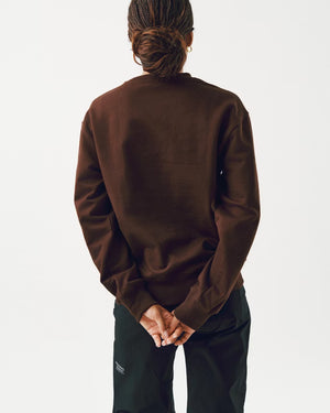 Pas Normal Studios //Off-Race Sweatshirt Light Brown — 4