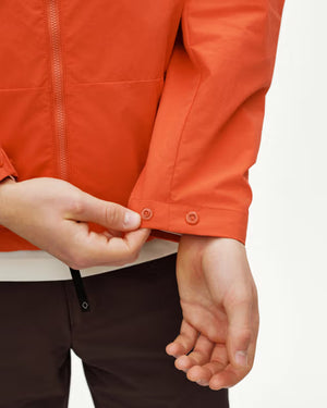 Pas Normal Studios //Off-Race Utility Jacket Hibiscus Orange — 2
