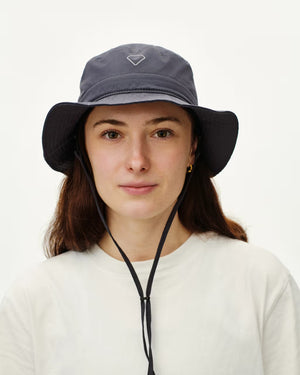 Pas Normal Studios //Off-Race Tech Bucket Hat Steel — 3