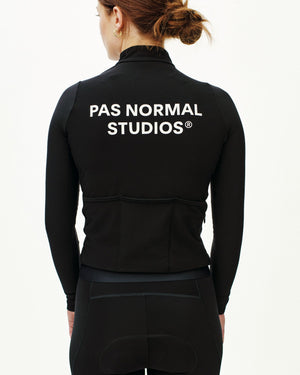 Women's Essential Long Sleeve Jersey - Black — 4