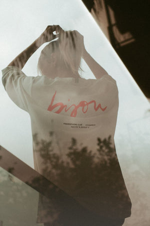 Not in Paris // Bisou Unisex Long Sleeves Tee — 6
