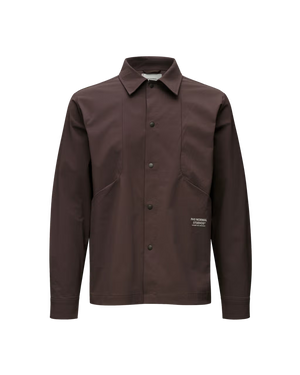 Pas Normal Studios //Off-Race Tech Overshirt Dark Purple — 1