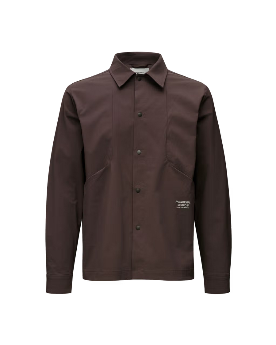 Pas Normal Studios //Off-Race Tech Overshirt Dark Purple