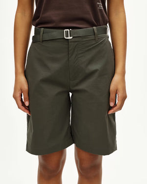 Pas Normal Studios //Women's Off-Race Light Tech Shorts Dark Grey — 3