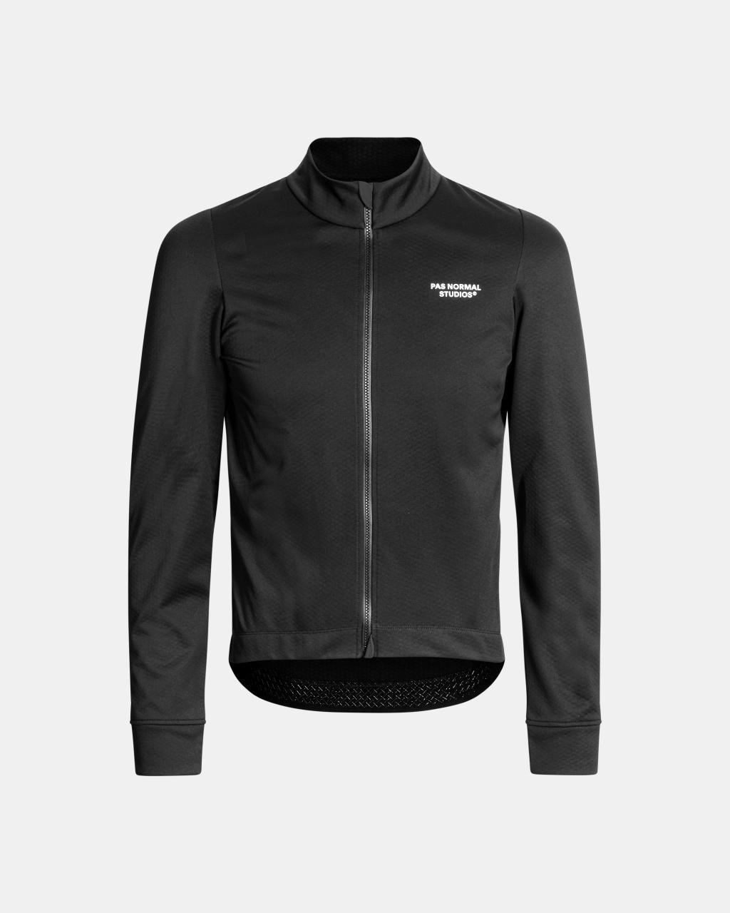 Men's Essential Thermal Long Sleeve Jersey - Black