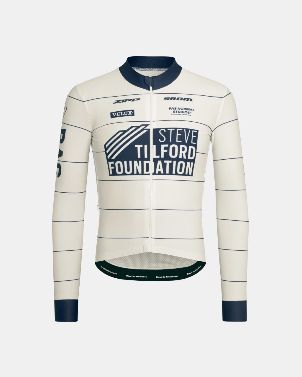 Men's STFR Mechanism Long Sleeve Jersey - Off White