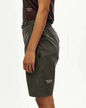 Pas Normal Studios //Women's Off-Race Light Tech Shorts Dark Grey — 5