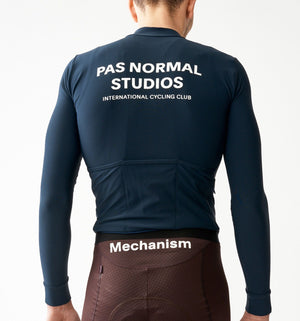 Men's Mechanism Long Sleeve Jersey - Navy — 2