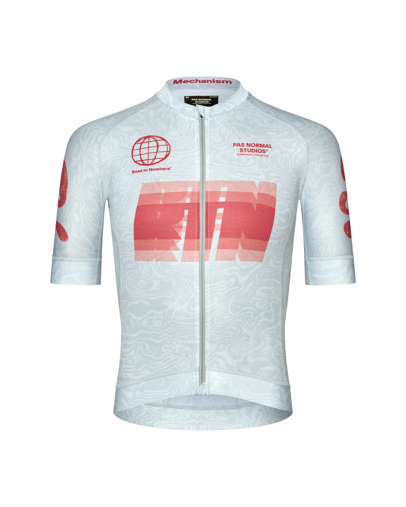 Men's Mechanism Logo Jersey - AOP RTN Light Aqua