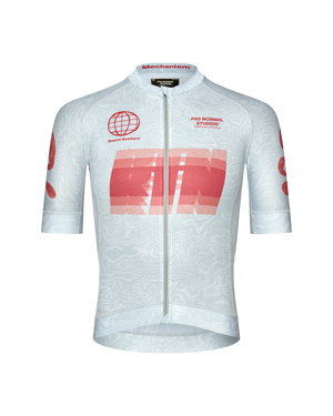 Men's Mechanism Logo Jersey - AOP RTN Light Aqua — 1