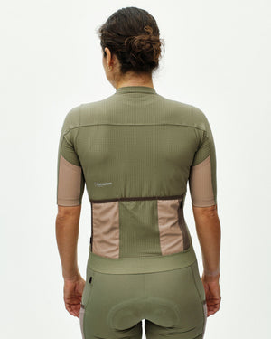 Women's Escapism Jersey - Light Olive — 3