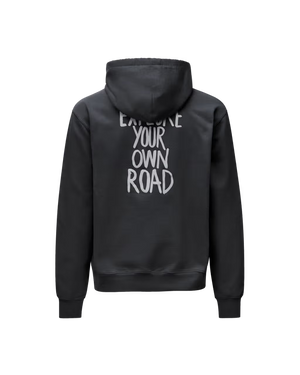 Pas Normal Studios //Off-Race Graphic Hoodie Dark Navy — 2