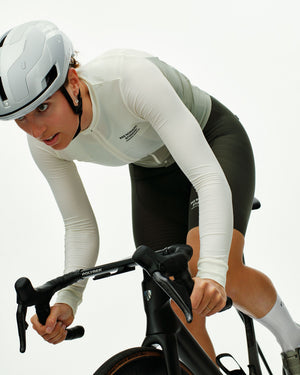 Women's Mechanism Pro Long Sleeve Jersey - Off White — 6