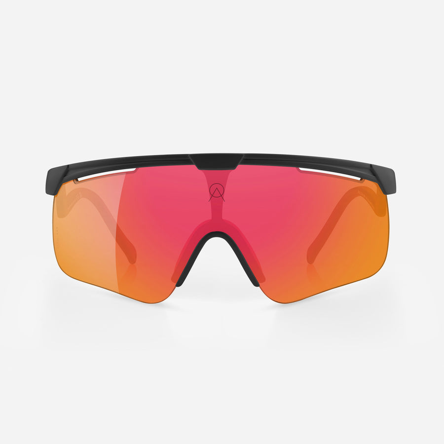 Alba Optics DELTA BLK cycling sunglasses – front view