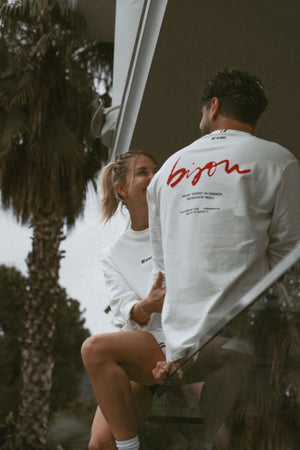 Not in Paris // Bisou Unisex Long Sleeves Tee — 2