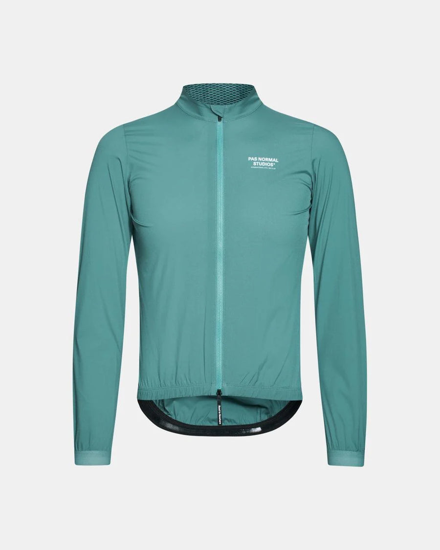 Pas Normal Studios // Men’s Mechanism Stow Away Jacket - Grey Teal
