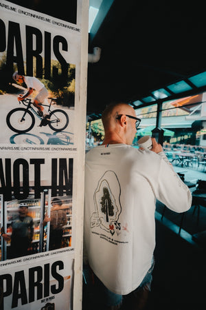 NOT IN PARIS // Descent Lovers Unisex Long Sleeve Tee — 3