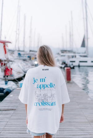 Not in Paris // Croissant Club Unisex Tee — 2