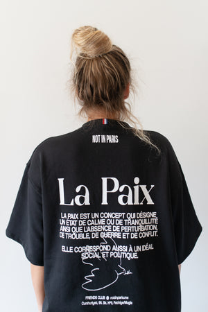 Not in Paris // La Paix Unisex Tee — 2