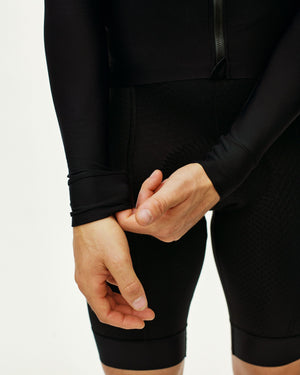 Men's Mechanism Long Sleeve Jersey - Black — 5