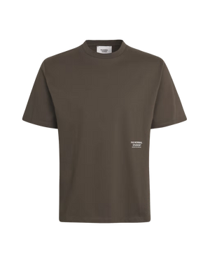 Pas Normal Studios //Off-Race T-Shirt Ash Brown — 1