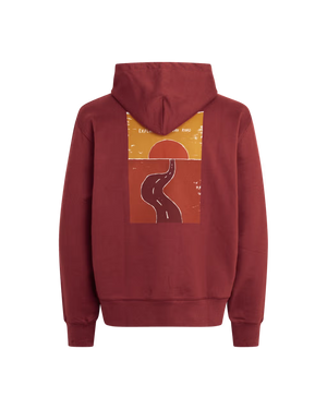 Pas Normal Studios //Off-Race Graphic Hoodie Maroon — 2